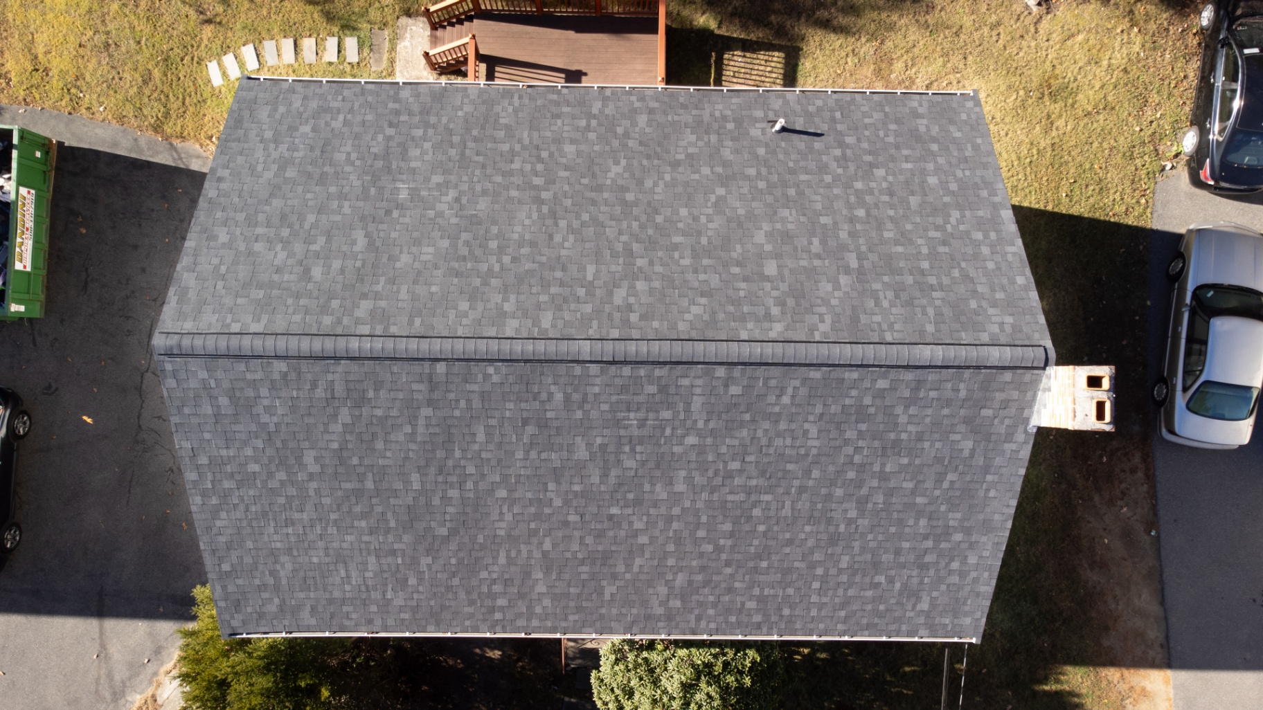 Precision ridge cap detail